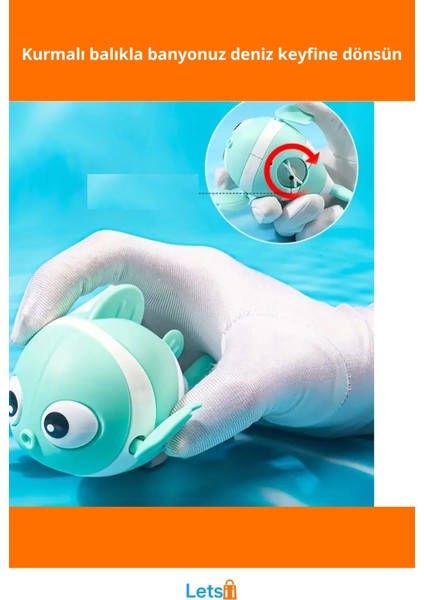 Renkli Kurmalı Balık Bebek Banyo Oyuncağı fiyatları
