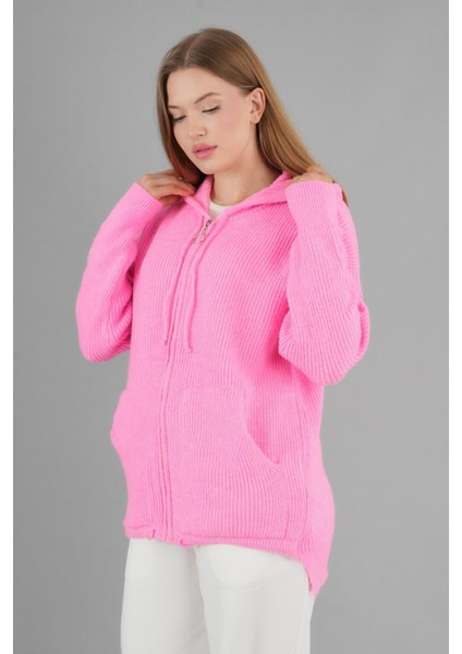 Alexandergardı Kapüşonlu Fermuarlı Triko HIRKA(A92409-S) fiyatları