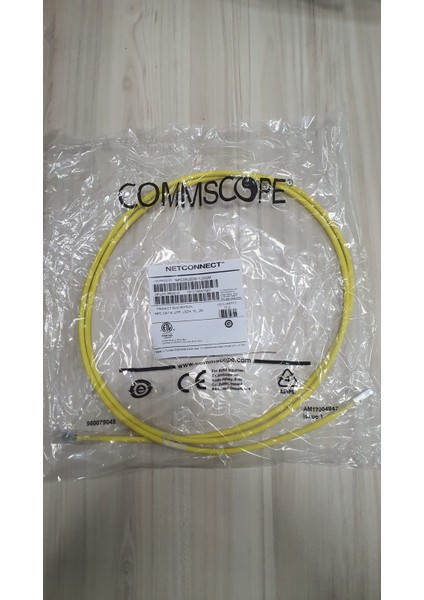 Cat6 U/utp Patch Cord Kablo 2m (Sarı)