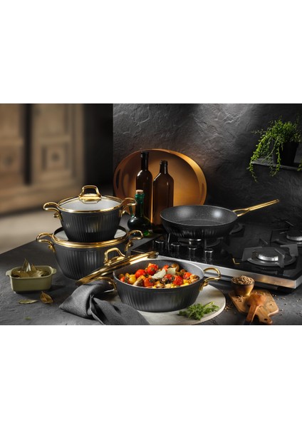 Maya 7 Parça Granit Tencere Seti fırsatları