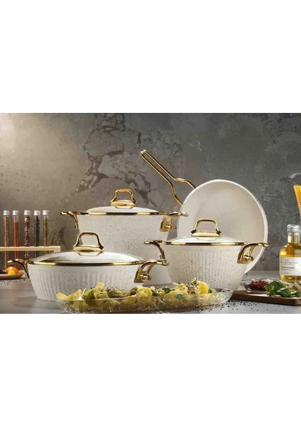 Maya 7 Parça Granit Tencere Seti indirimleri