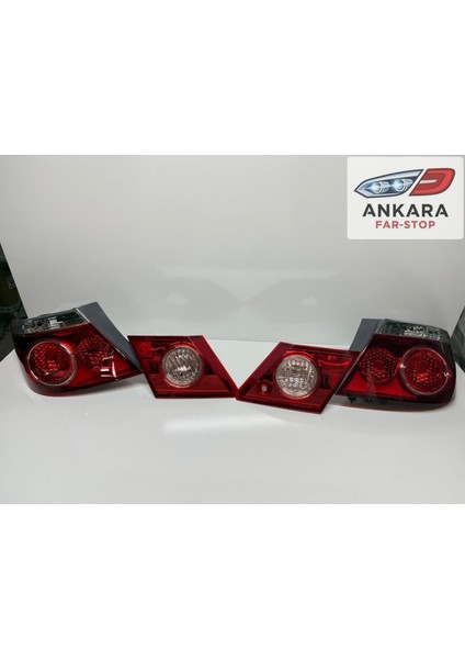 Honda City 2006 - 2008 Stop Lambası Sağ - Sol Iç ve Dış Takım (Toplam 4 Adet Stop) modelleri