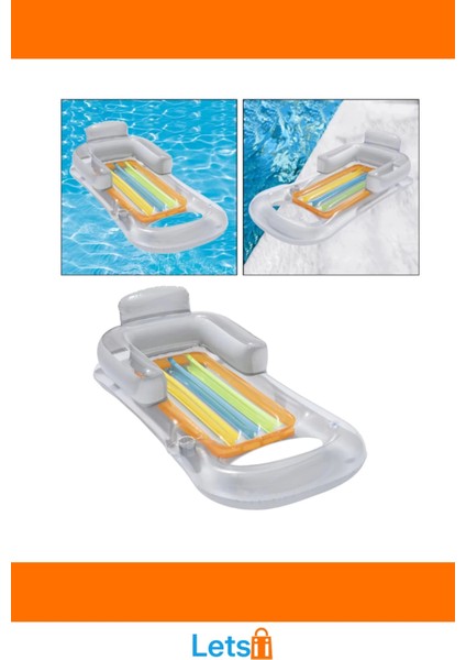 Lüks Koltuklu Şişme Deniz Yatağı 1.61M x 84CM modelleri