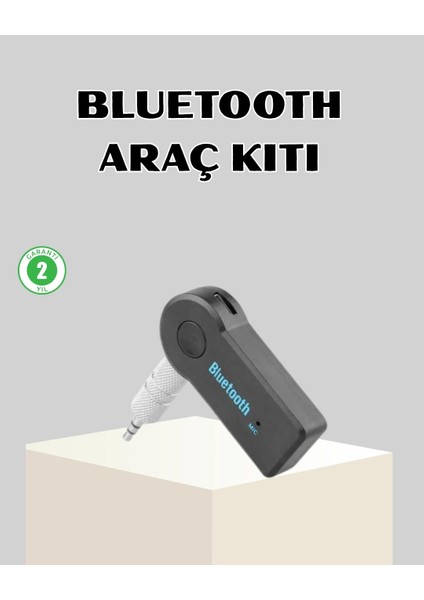 Buğz Bluetooth Araç Kiti Aux Mp3 Çalar Kablosuz Eller Serbest Cihaz