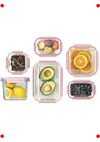 480ML Hava Geçirmez Cam Saklama Kabı fırsatları