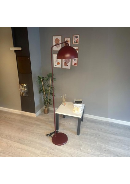 Vişne Çürüğü Lambader Hareketli Başlık Modern Dekoratif Metal Oturma Odası Çalışma Odası Zemin