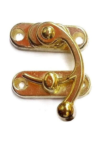 Buğz Yay Gözü, Ahşap Kutu Klipsi - Küçük 28X33 Mm, Sarı, 100 Adet