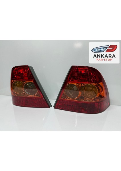 Toyota Corolla 2004 - 2006 Sedan Makyajlı Kasa Stop Lambası Sağ - Sol Takım ( Sedan)