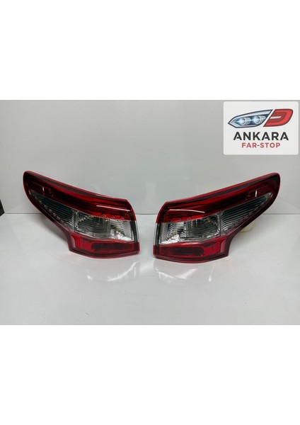 Nissan Qashqai 2014 - 2016 Stop Lambası Sağ - Sol Dış Takım (Toplam 2 Adet Stop) fırsatları