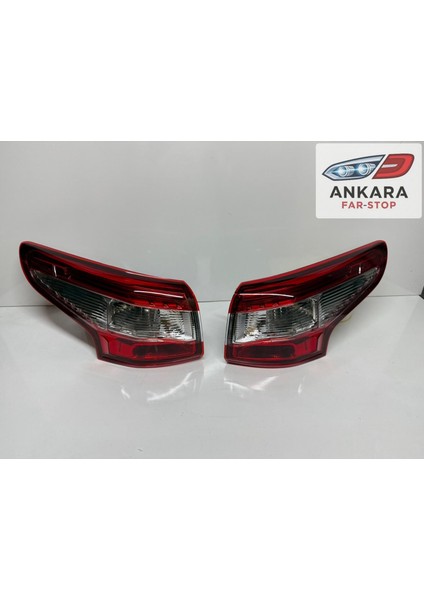 Nissan Qashqai 2014 - 2016 Stop Lambası Sağ - Sol Dış Takım (Toplam 2 Adet Stop) indirimleri