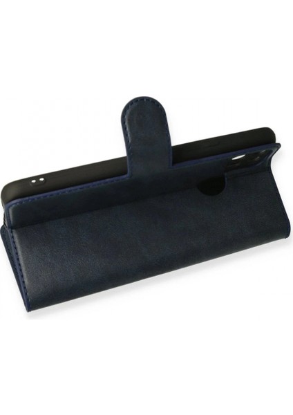 Realme C25 Kılıf Trend S Plus Kapaklı Kılıf - Lacivert (K95) modelleri