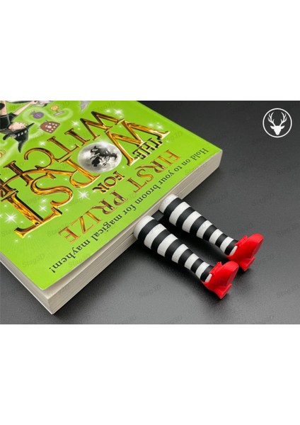 Wizard Of Oz Temalı Kitap Ayracı – 3D Baskı Pla Malzeme | Kırmızı Ayakkabı Tasarım | El Yapımı Masalsı Kitap fiyatları