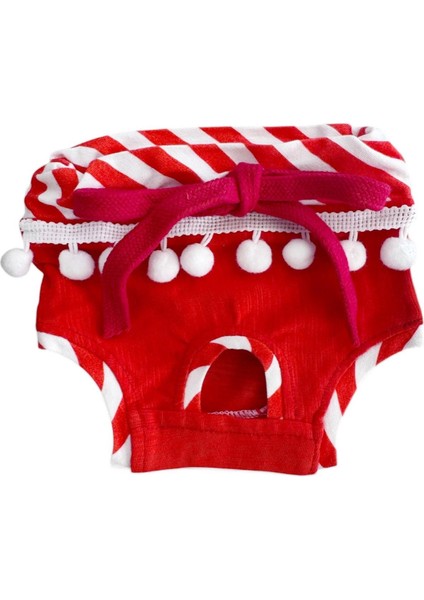 Frilly Red Dişi Kedi Regl Külotu | Kedi Donu | Kedi Iç Çamaşırı | Ayarlanabilir Bağcıklı | Küçük Irklar Için fiyatları