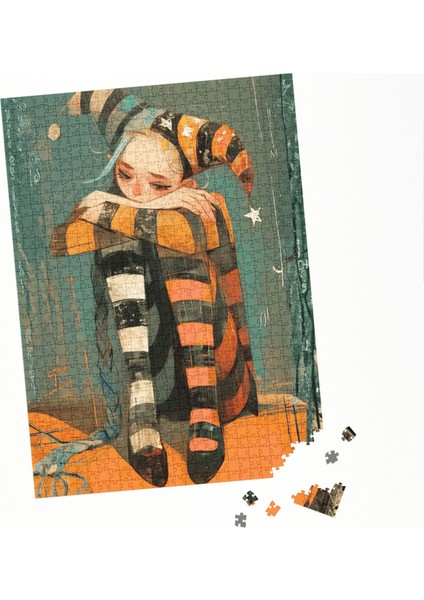 1000 Parça Puzzle Renkli Hüzün indirimleri