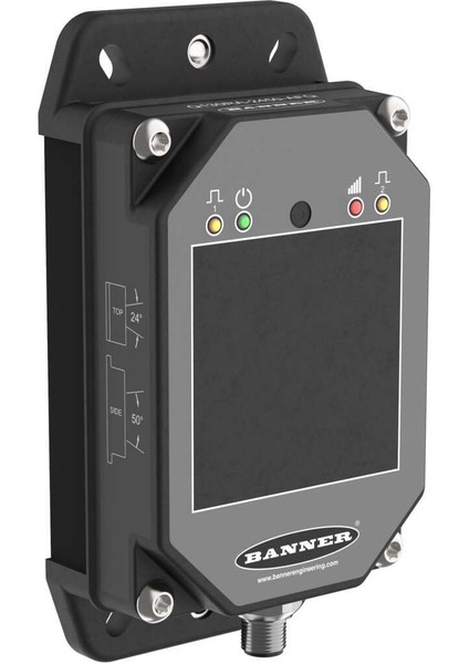 Banner Q130RA-2450-AFQ R-Gage Radar Sensör – 1–40 M, 5-Pin M12 Qd