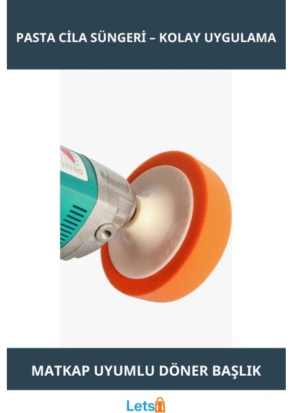 Yüksek Yoğunluklu Oto Pasta Cila Süngeri