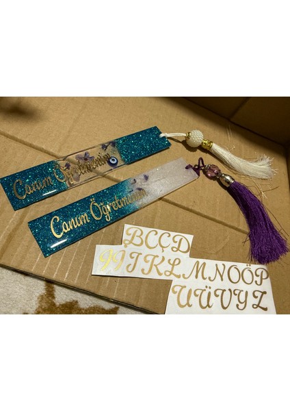 Kişiye Özel Epoksi Kitap Ayracı – 24 Kasım Öğretmenler Günü Hediyesi fırsatları