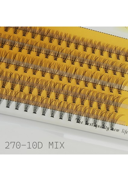 10D Hacimli Mix Kutu Demet Tekli Kirpik - Tekli Takma Kirpik - 270 fırsatları