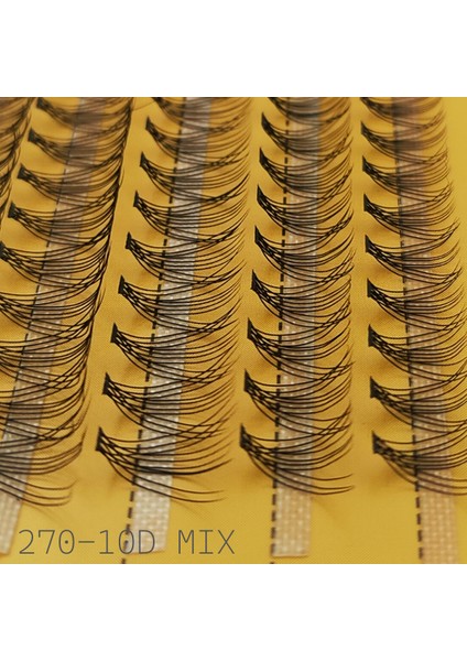 10D Hacimli Mix Kutu Demet Tekli Kirpik - Tekli Takma Kirpik - 270 indirimleri