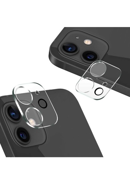 Iphone 14 Pro Iphone 14 Pro Max Uyumlu Şeffaf Komple Kaplayan Tek Parça Plastik Kamera Lens Koruyucu