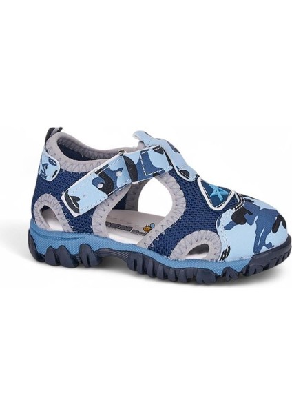 Arzen 03221 Ortopedik Erkek Çocuk Önü Kapalı Sandalet Ayakkabı