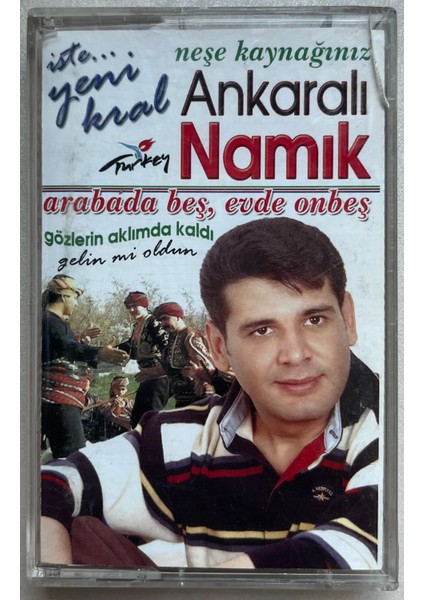 Ankaralı Namık Arabada Beş Evde Onbeş Kaset (Orijnal Dönem Baskı Kaset)