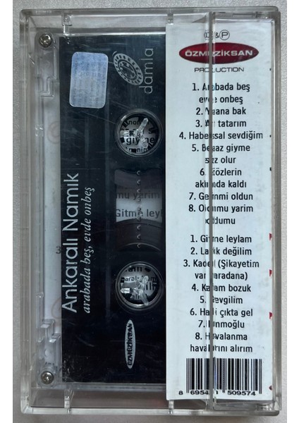 Ankaralı Namık Arabada Beş Evde Onbeş Kaset (Orijnal Dönem Baskı Kaset) fiyatları