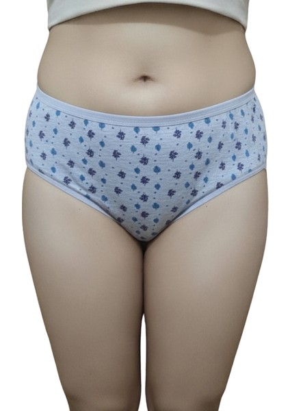 6'lı Set Pamuklu Desenli Kadın Külot modelleri