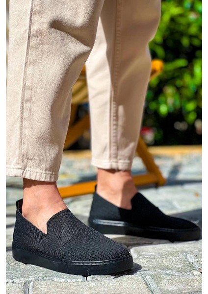 Mtxdpn KB-114 Kuback Siyah Triko Siyah Yüksek Taban Bağcıksız Günlük Erkek Ayakkabı (Numara: 43) fiyatları