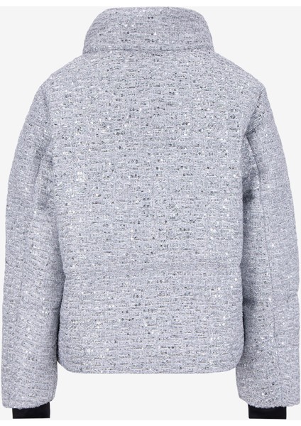 D5WL-MNT3677 Gümüş Düz Kadın Mont fiyatları