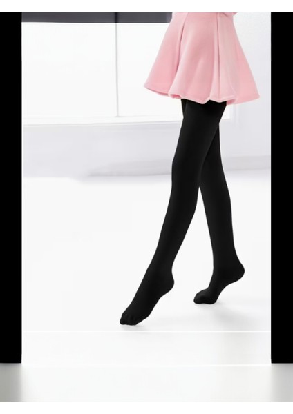 Siyah-Krem Kadın Pelus Kalın Tayt Yünlü Kilotlu Çorap fırsatları