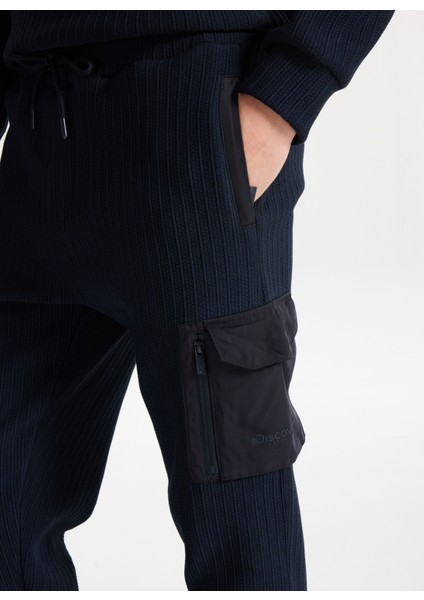 D5WM-EA3797 Lacivert Relaxed Düz Erkek Eşofman Altı fırsatları