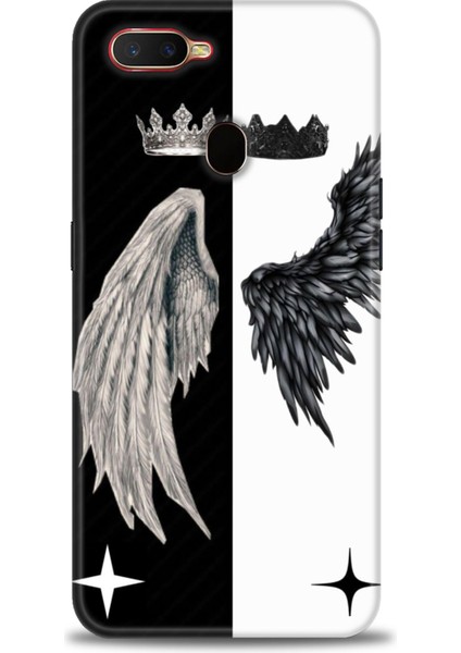 Oppo A5S Kılıf Hd Baskılı Kılıf + 9h Nano Tam Kaplayan Ekran Koruyucu 145