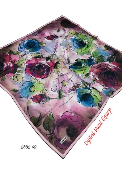 5685 Dijital Vual Eşarp