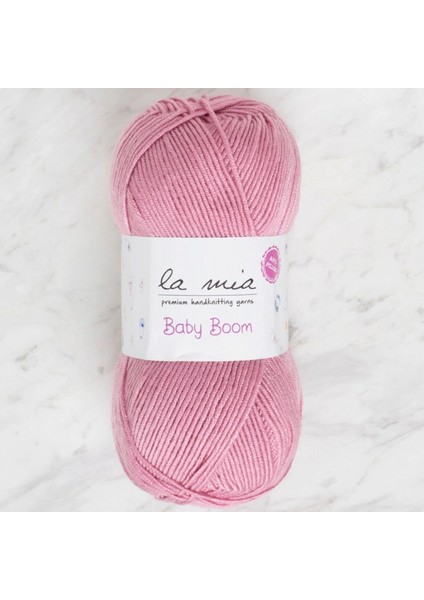 La Mia Baby Boom Gül Kurusu El Örgü İpi - 1763 - 34112