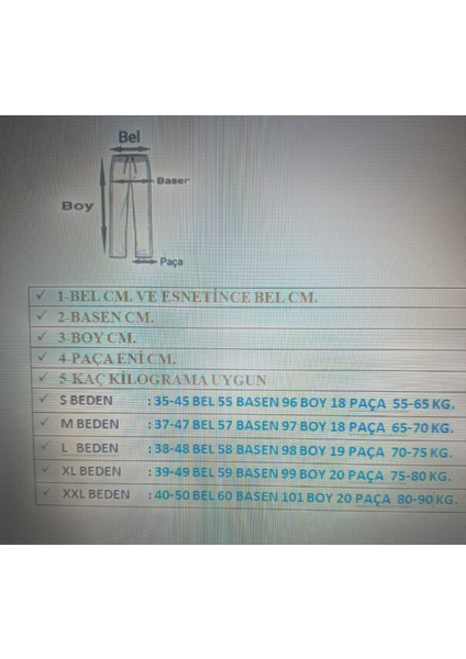 Rkek Kadın Unisex Baggy Model Paça Stoperli Lastikli Eşofman Altı Bol Rahat Kalıp