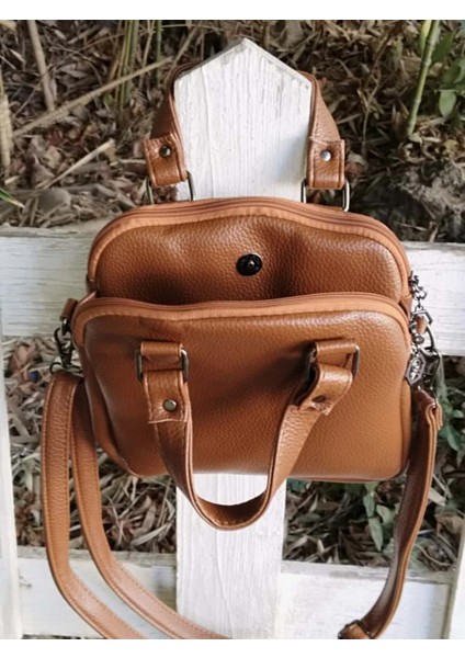 Kadın Deri Uzun Askılı El ve Omuz Çantası 24X20X8 indirimleri