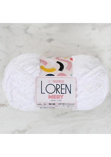 Loren Mery Beyaz El Örgü İpi - M402 - 34310 modelleri