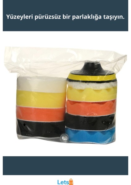 11 Parça Oto Pasta Cila Polisaj Sünger Seti Kullanım Için Uyumlu fiyatları