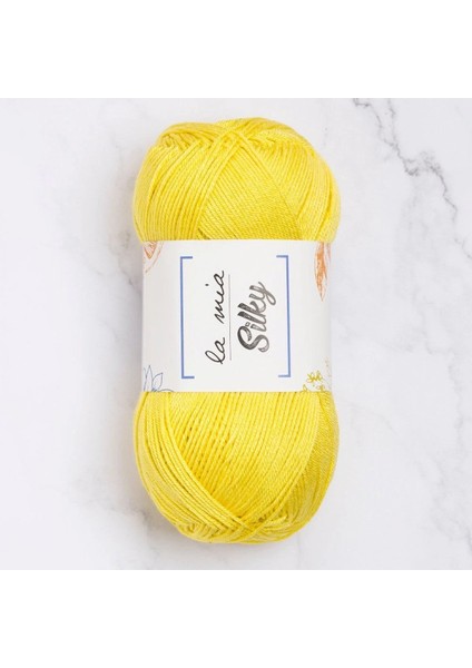 La Mia Silky Sarı El Örgü İpi - L011 - 33672