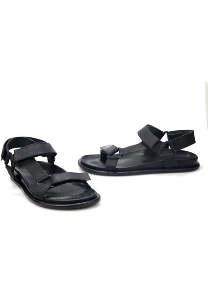 PS-33770 Erkek Ortopedik Deri Sandalet modelleri