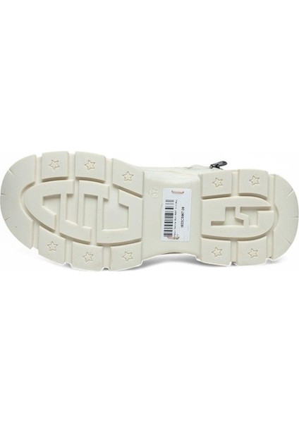 (Conpax) Fermuarlı&bağcıklı Termo Kaymaz Taban Günlük Kadın Bot Bej indirimleri