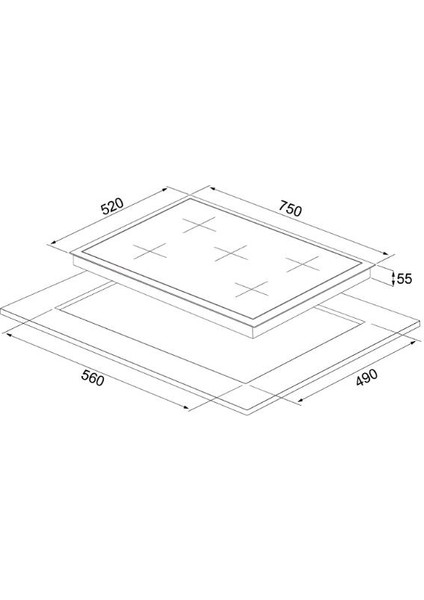 CS5801E7S01 Gri Gazlı Ankastre Ocak fiyatları