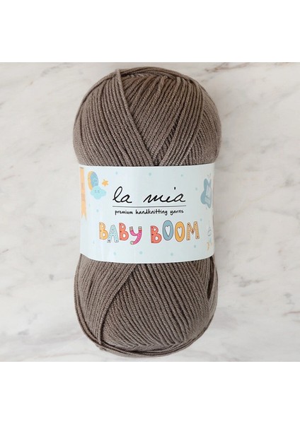 La Mia Baby Boom Gri El Örgü İpi - 1921 - 34143
