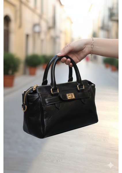 Kadın Rugan El ve Çapraz Çanta 25*16 cm