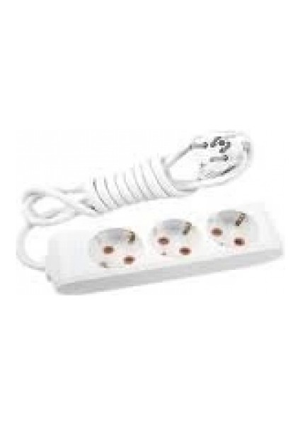 3lü 3mt Uzatma Kablo Grup Priz 9011 3303 (5324)