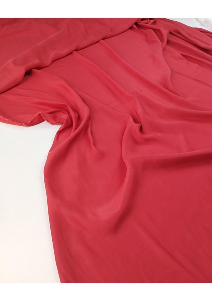 Kırmızı Renkte Astarlık Saten Kumaş En: 140 cm modelleri