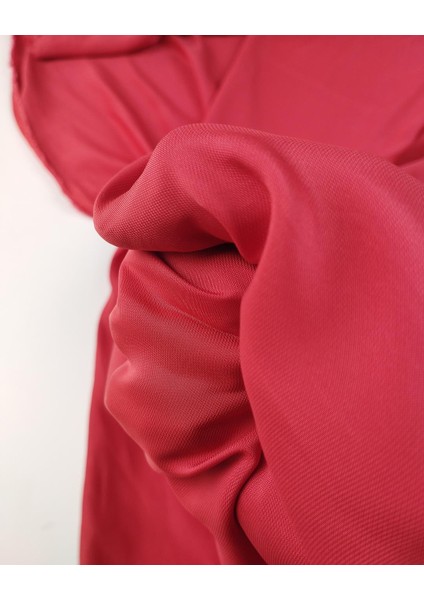 Kırmızı Renkte Astarlık Saten Kumaş En: 140 cm fırsatları