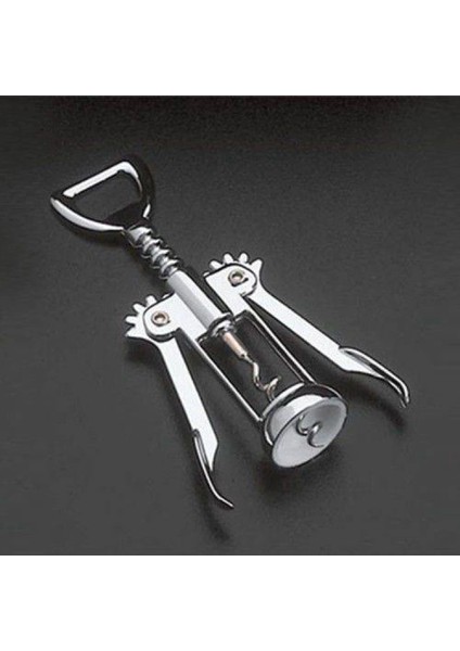 Krom Tirbuşon - 2 Fonksiyonlu Paslanmaz Metal (K95) fiyatları