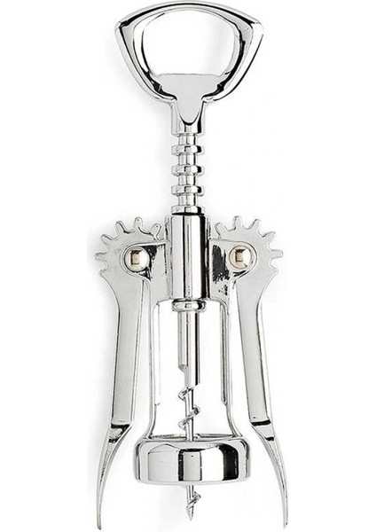 Krom Tirbuşon - 2 Fonksiyonlu Paslanmaz Metal (K95) fırsatları